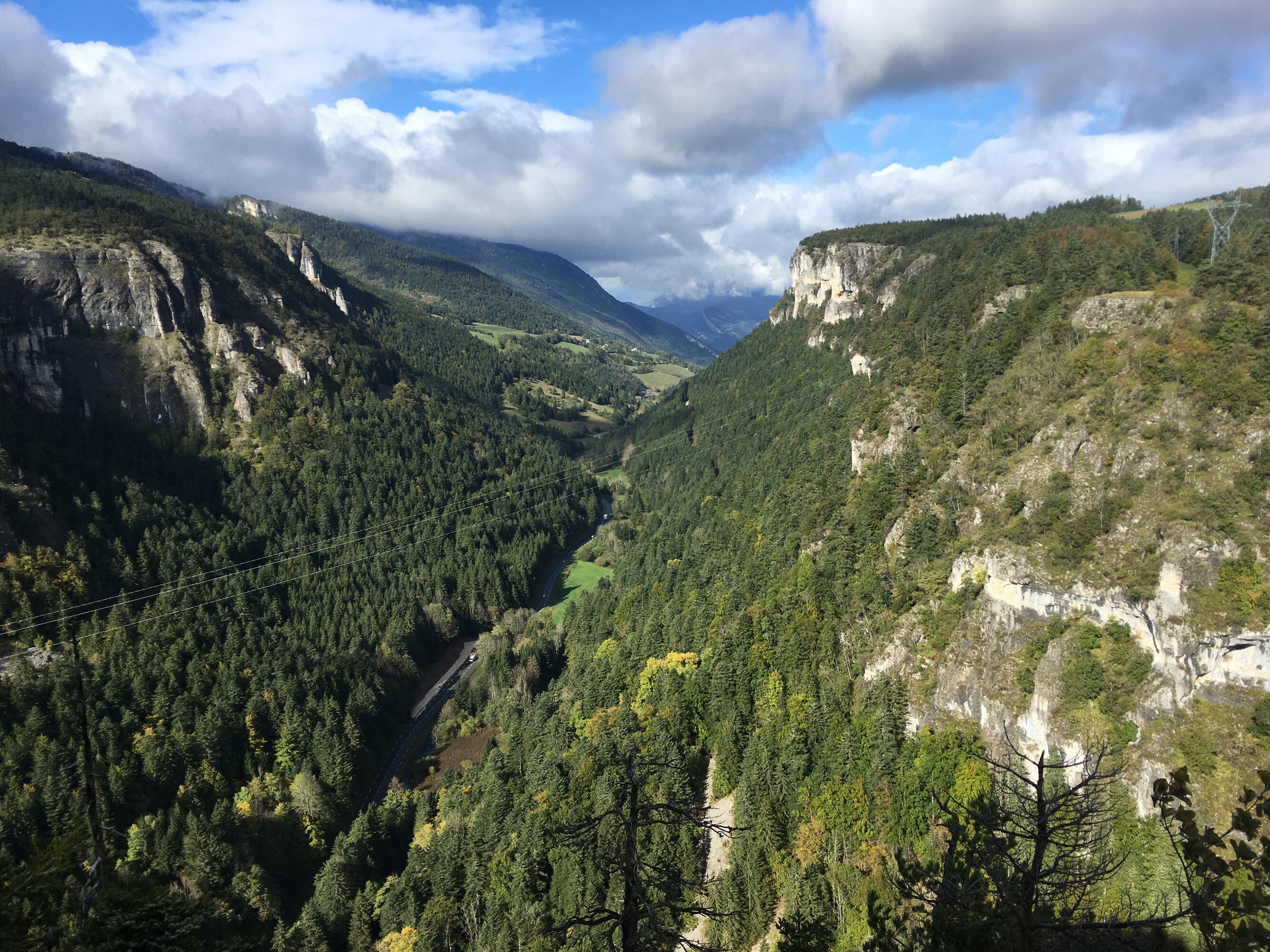 Vue depuis le Bec de l'Aigle