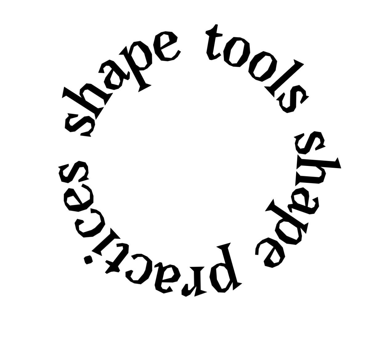 Tools shape practices shape tools shape pratices…